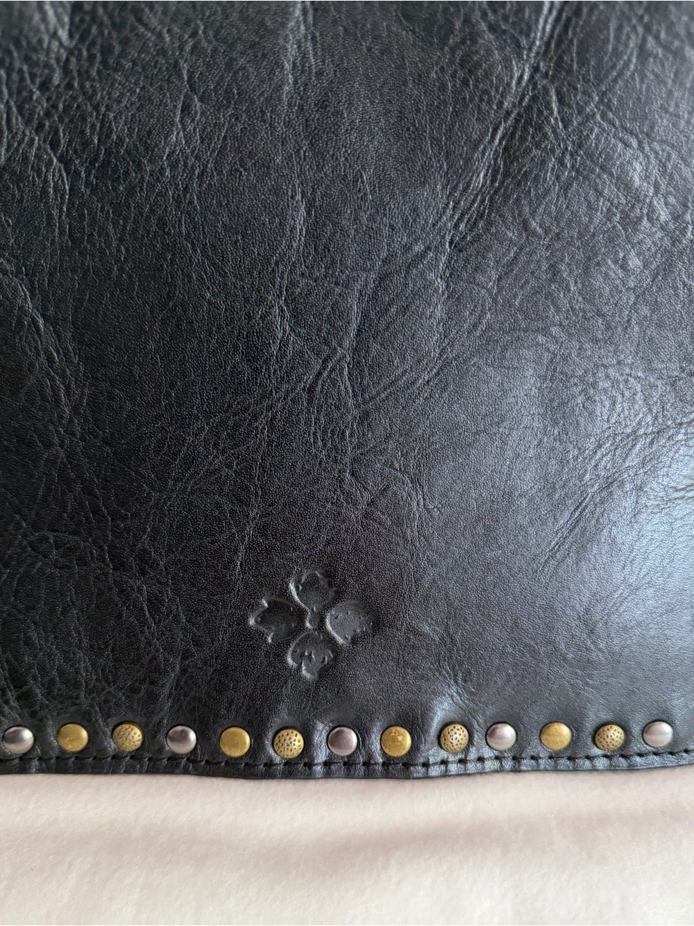 Patricia Nash Black Leather Bag - Picture 2 of 10